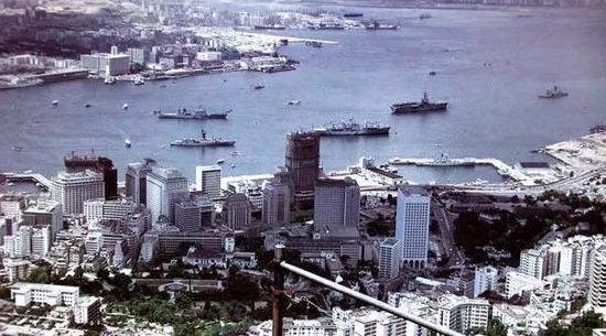 维港俯瞰,香港,1972年