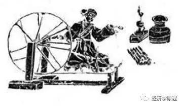 图1 汉画像石上的纺车