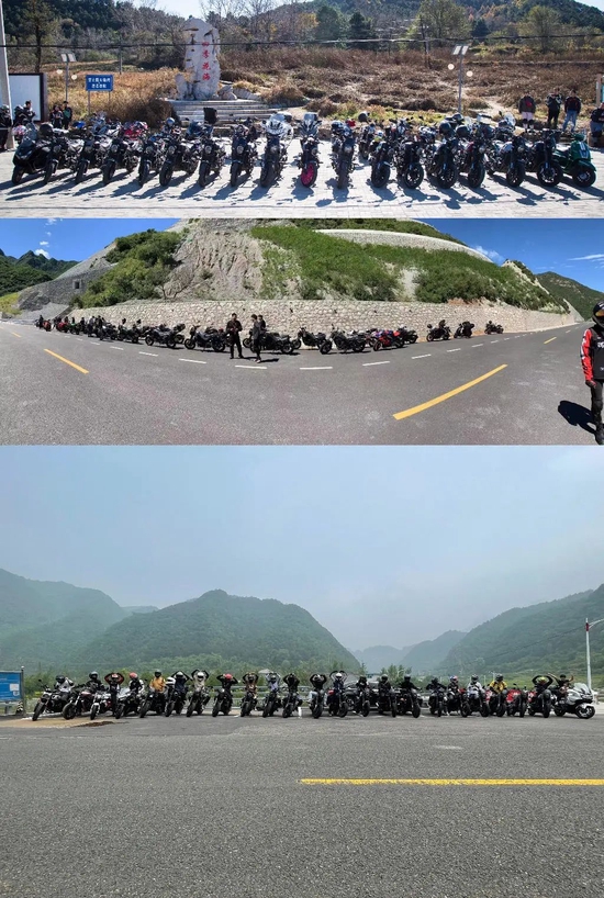 郑源和车友们的跑山活动 / 受访者供图