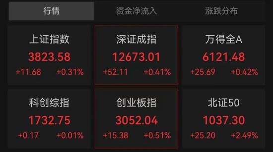 集体翻红，资金进场了