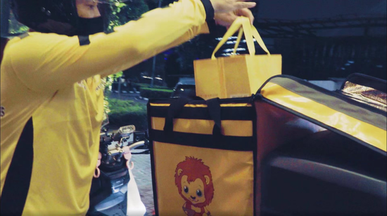 在新加坡,外卖 骑手资源紧缺