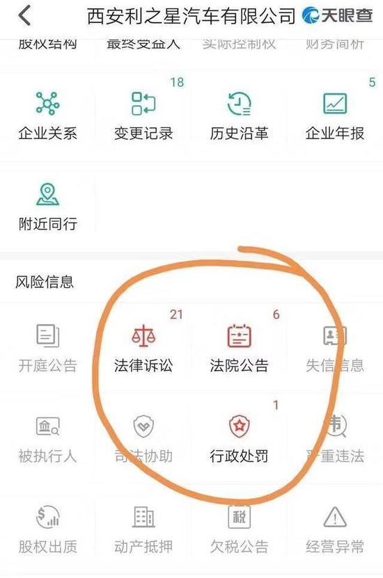 有人开始查这家公司过去的诉讼历史，发现竟然有二十多起合同买卖纠纷。