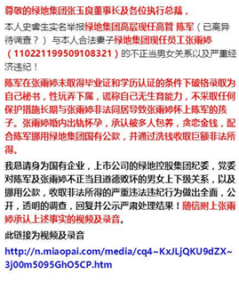 绿地前绯闻主角两次起诉，发帖“丈夫”蹊跷失联