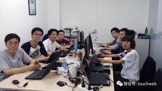 跟谁学团队早期照片