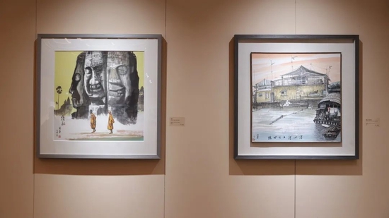 “畅神集”绘画作品展在嘉德艺术中心启幕