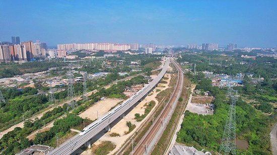 今日两条铁路开通， 南昌成为3条时速350公里高铁交汇枢纽