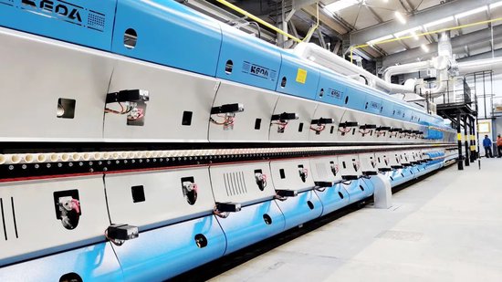 ▲科达制造自主研发和制造的“窑炉”