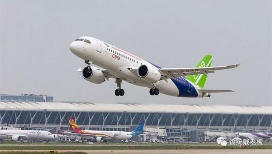 C919首飞，2017年