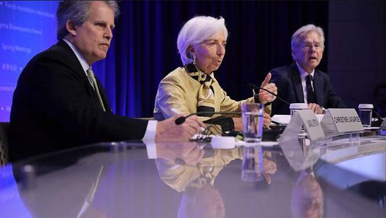 國際貨幣基金組織總裁克里斯蒂娜·拉加德位列第3名。圖片來源：GETTY IMAGES