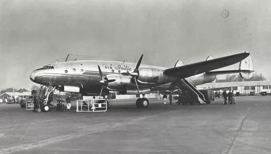 克什米尔公主号，印度航空，1955年