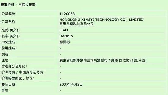 喷鼻港网上查册中间截图