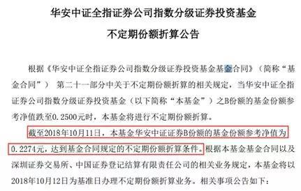 富国基金和融通基金也分别发布了证券B级、证券B基触发下折的公告：