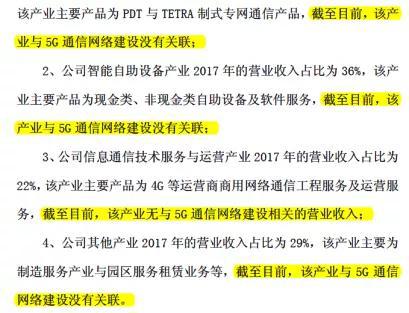 东方通信公告:业绩与5G通信网络建设没有关联