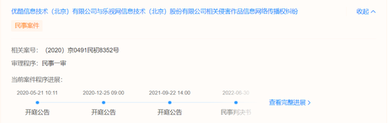 乐视擅播综艺被判补偿100万元