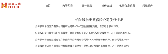 (图源:和泰人寿官网)