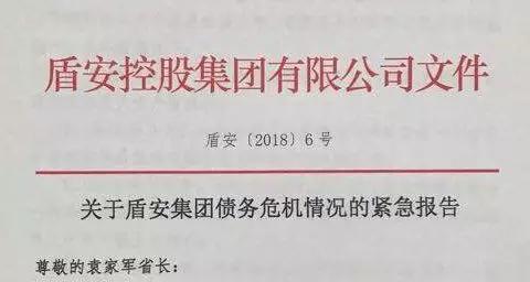 1、盾安集团450亿债务危局让人意外