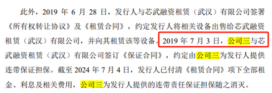 公司三相关情况。数据来源:问询函回复材料
