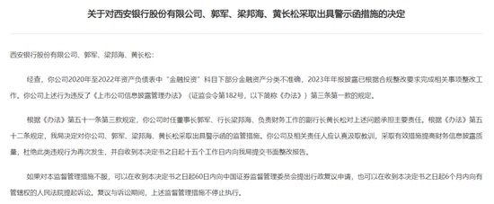 70后梁邦海忙拓展业务 西安银行第三季度净利下滑