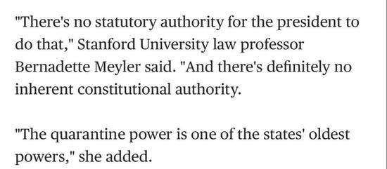 绝对权力：“绝对权力”令全美复工？ 美网友：醒醒特朗普 你不是个国王