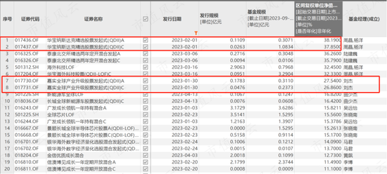 今年新发基金遇冷，头部效应显著，哪些次新基金表现亮眼？