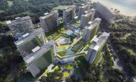 泰康之家·鹏园效果图 来源:泰康保险集团