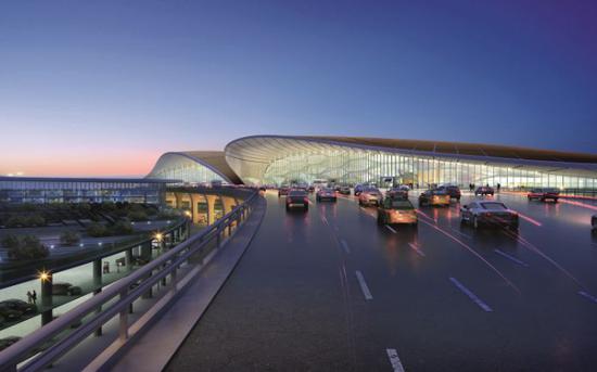 　北京新机场（效果图）。图/受访者提供