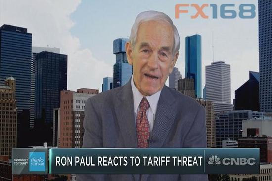 （Ron Paul 图片来源：CNBC、FX168财经网）