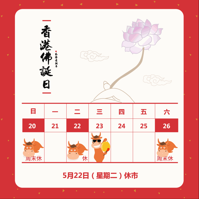 港股通2018年交易日历