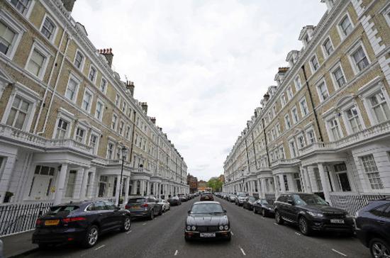 伦敦高档住宅区受市场下滑的冲击最大