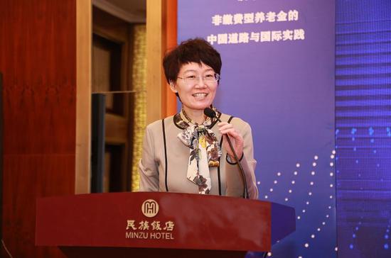 全国社保基金理事会养老金部主任 陈向京