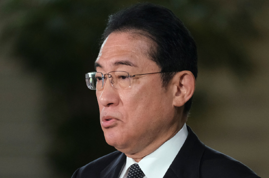 岸田文雄8月22日在东京发表讲话