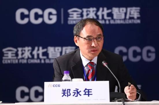 CCG学术委员会主任、新加坡国立大学东亚研究所所长郑永年