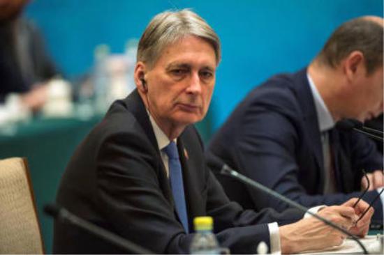 英国财政大臣哈蒙德