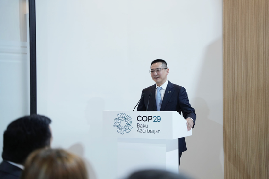 蔚来秦力洪在联合国气候变化大会发表演讲 第1张 蔚来秦力洪在联合国气候变化大会发表演讲 第1张