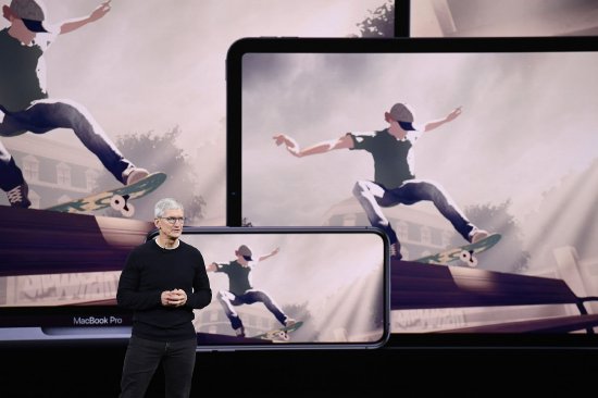 苹果首席执行官蒂姆·库克谈论Apple Arcade