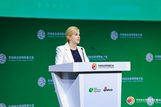 克罗地亚共和国第四任总统、国际奥委会委员科琳达·格拉巴尔—基塔罗维奇