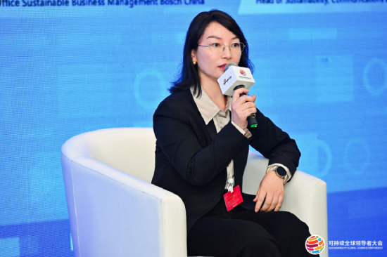 博世中国区可持续发展新业务战略总监徐迹