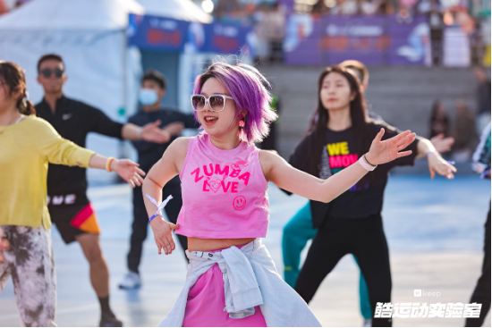 别把运动当回事儿！Keep运动XIU场打造酷运动新体验