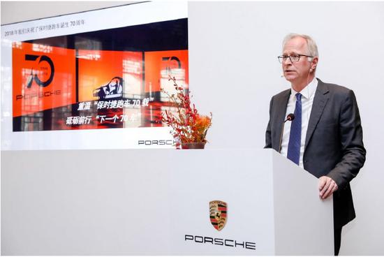 保时捷中国总裁及首席执行官严博禹博士(Dr. -Ing. Jens Puttfarcken)
