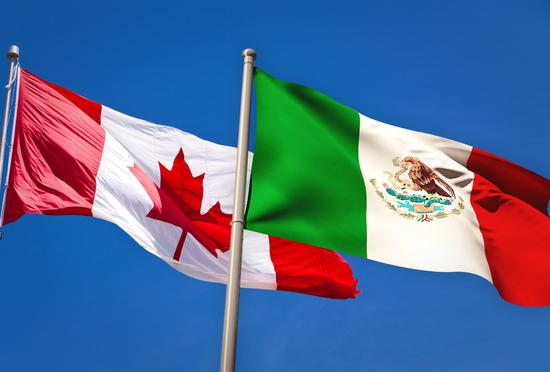 加拿大和墨西哥讨论与中国签署自由贸易协定
