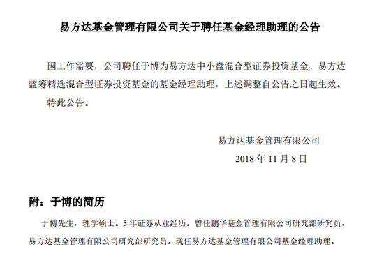 易方达基金招聘_2018易方达基金暑期实习生招聘