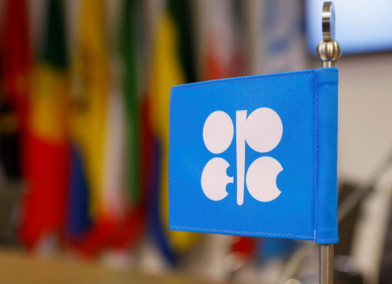 2018年12月7日,奥地利维也纳,石油输出国组织(OPEC)总部内的组织标识。REUTERS/Leonhard Foeger