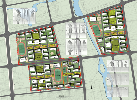山东新华职教产业园项目 总平面图