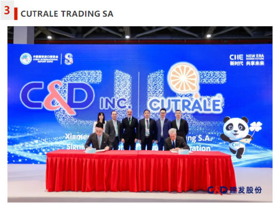 再签六家全球知名企业,建发股份进博会两日累计签约总额突破52亿美元