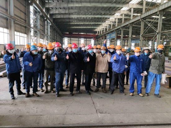 中国一冶46名突击队员集结火速驰援雷神山医院建设