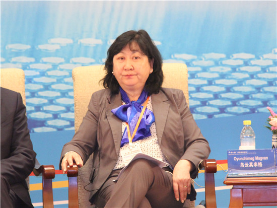 蒙古国工商总会首席执行官乌云米其格