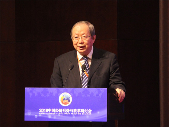 中国经济体制改革研究会会长彭森