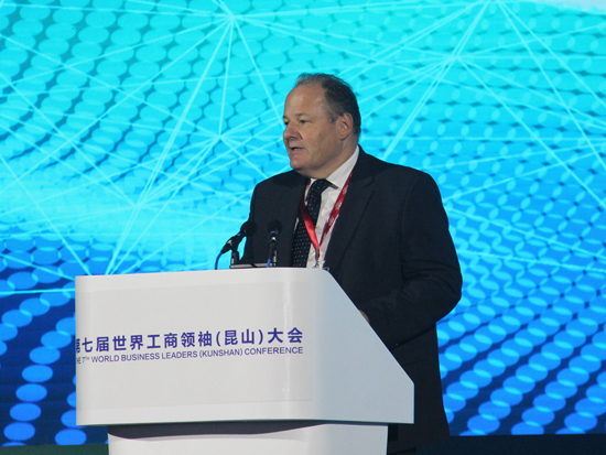 中国德国商会上海大区董事会副主席洛塔尔·格拉德