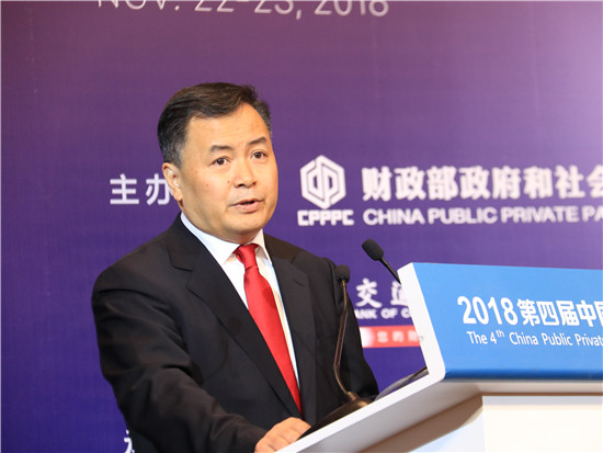 财政部PPP中心主任焦小平