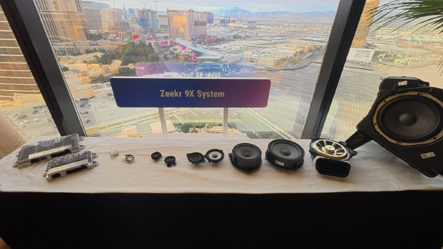 極氪9X“Naim 殿堂之聲音響系統”核心部件